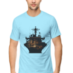 Unveiling the Vessel's Heart: The Illuminated Ship Tee