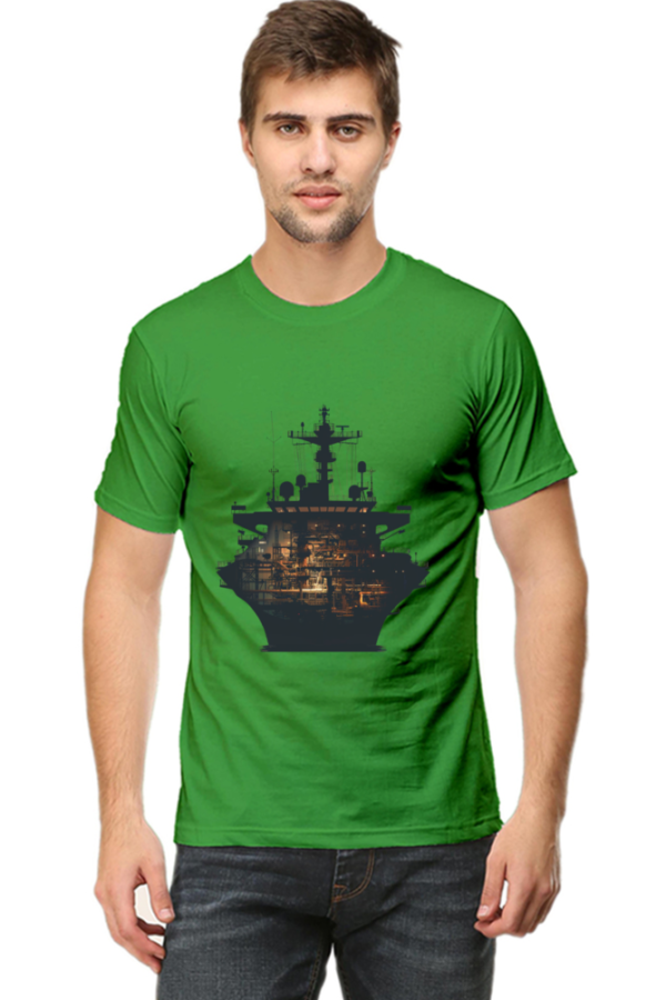 Unveiling the Vessel's Heart: The Illuminated Ship Tee - Image 4